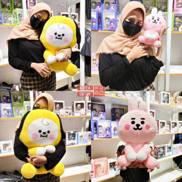 READY STOK Boneka  BT21 Sitting JUMBO BTS KPOP Cooky Koya 