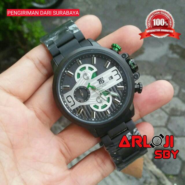 JAM TANGAN PRIA T5 H3610 CHRONOGRAPH ORIGINAL TAHAN AIR