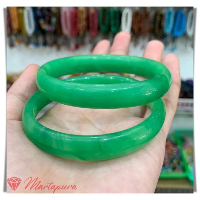 GKS0167 Gelang Kaca Giok