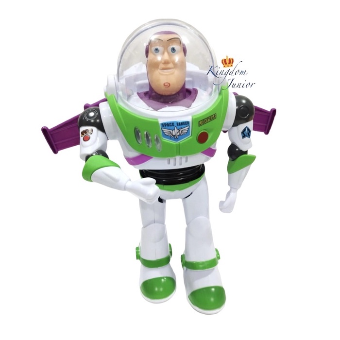 mainan buzz lightyear dengan sayap / mainan toys story buzz lightyears batray / mainan edukasi anak 