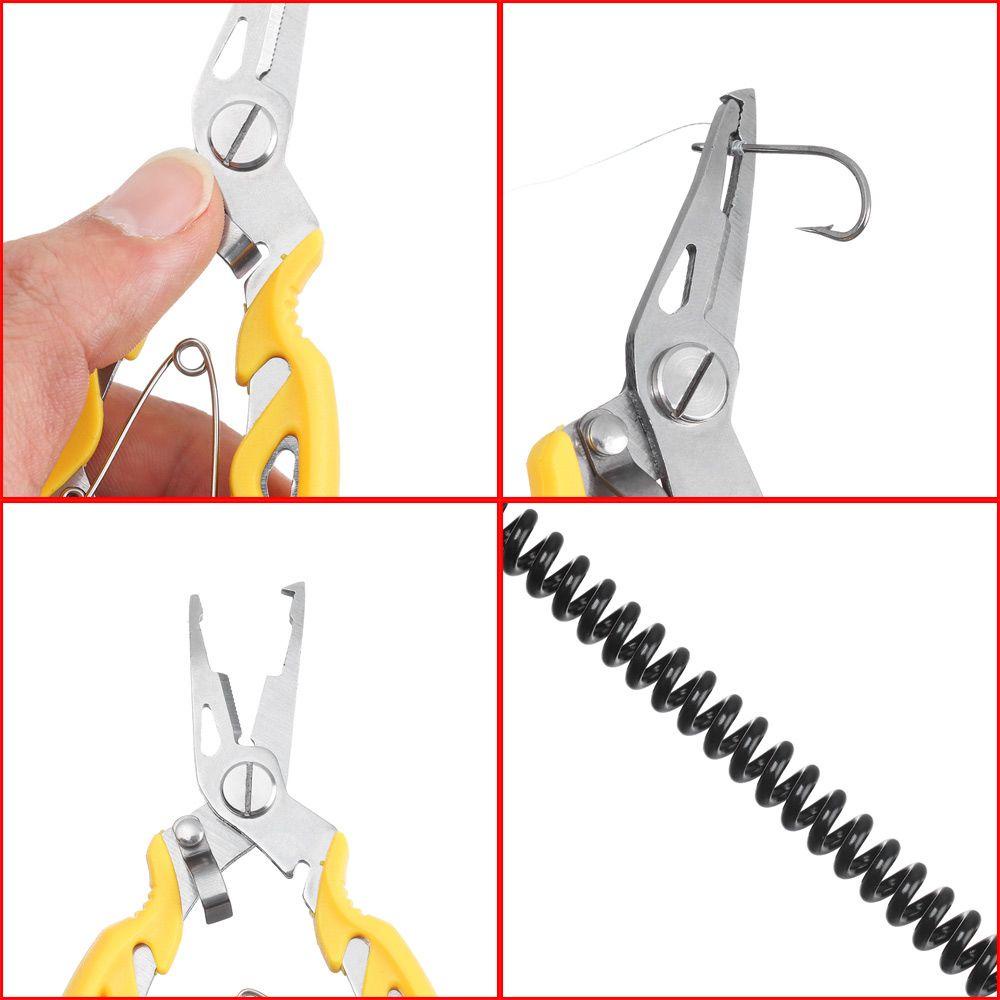 Chookyy Tang Pancing Outdoor Gagang Plastik Dengan Lanyard Hook Removers