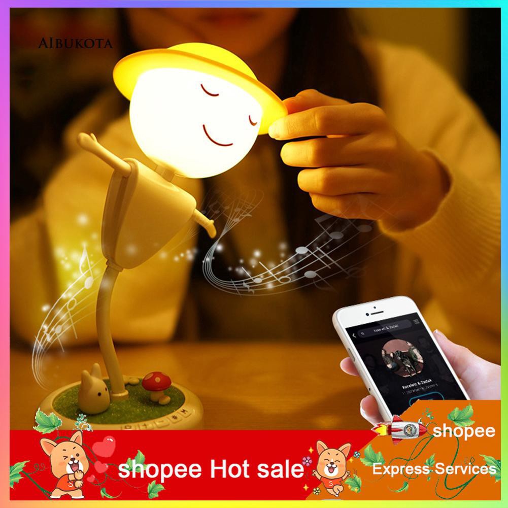 Aib Animasi Lampu Tidur Led Bentuk Orang Orangan Sawah Kartun