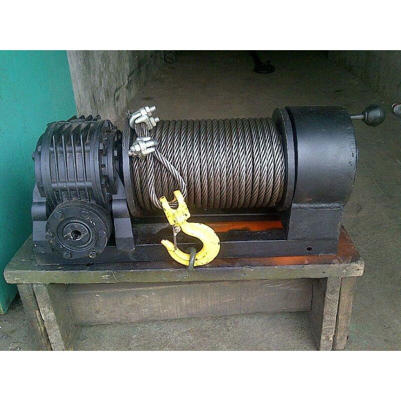 winch manual atau drum pto jeep willys cj utility jimny dll