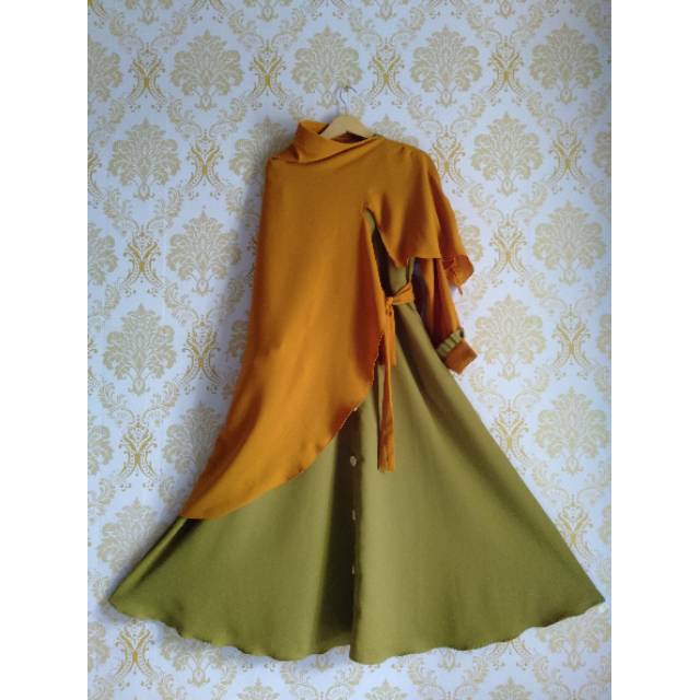 Alsava - satu set GAMIS SYAR'I MAHIRA