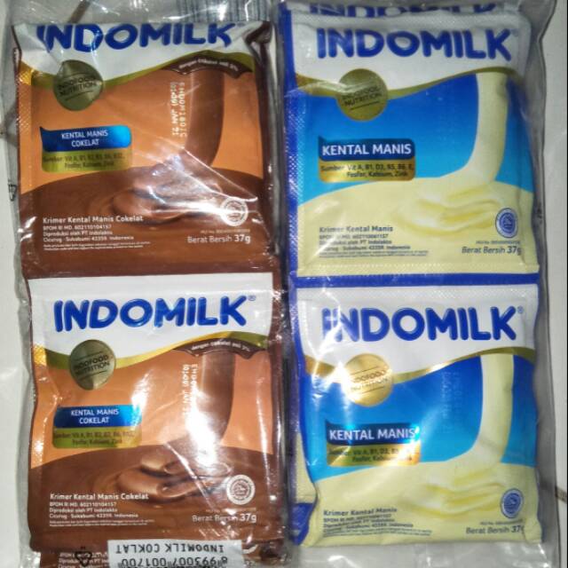 

Susu kental manis skm sachet indomilk