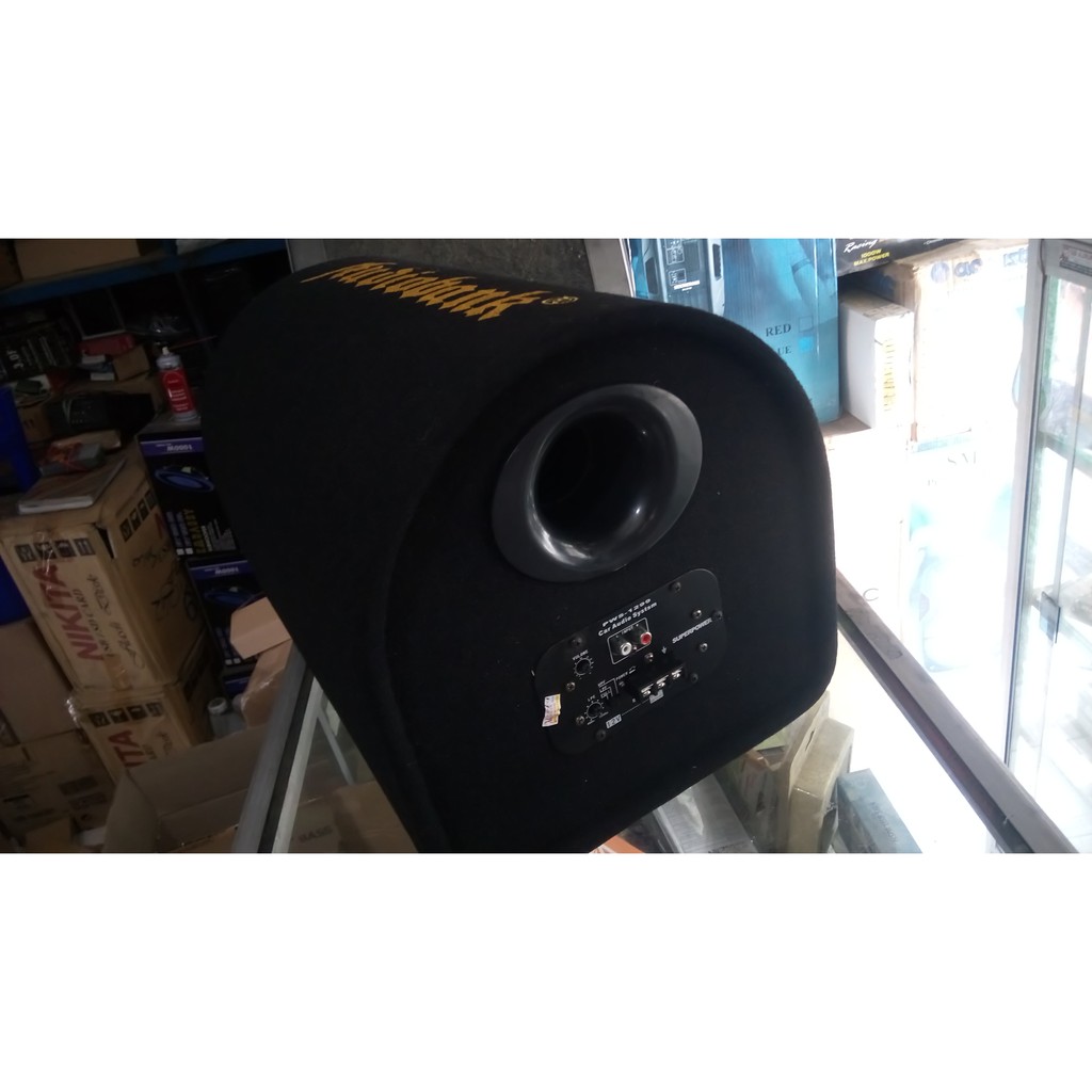 SUBWOOFER MOBIL AKTIF BASS TUBE AUDIOBANK 10INCH SUPER SUB