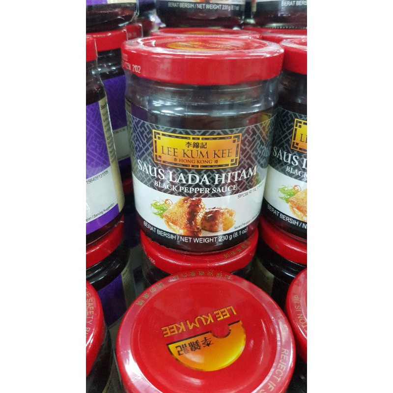 

LEE KUM KEE saus lada hitam / black pepper sauce 230 gr