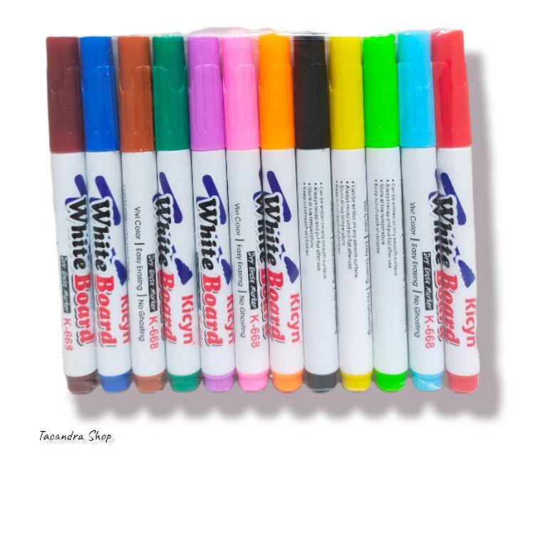 

(Q6I7).. SPIDOL AJAIB mengapung di air isi 12 Pcs / Magic Marker Floating Pen Water / Mainan Spidol Air / White Board Marker / Sepidol warna warni //Diskon@bulanan