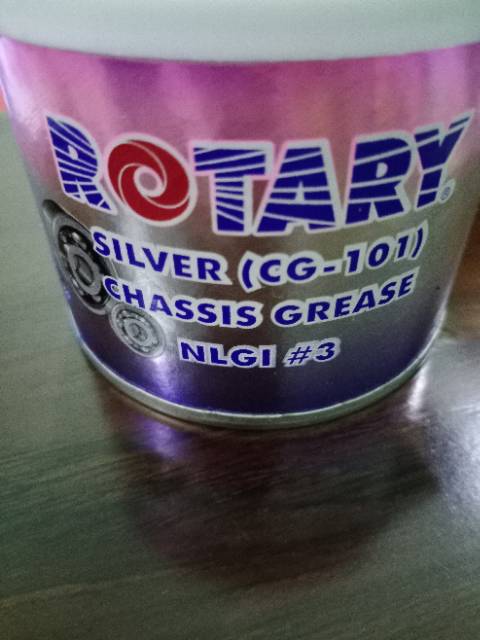 Rotary silver MP-101 chassis grease NLGI#3Berat bersih 250gr