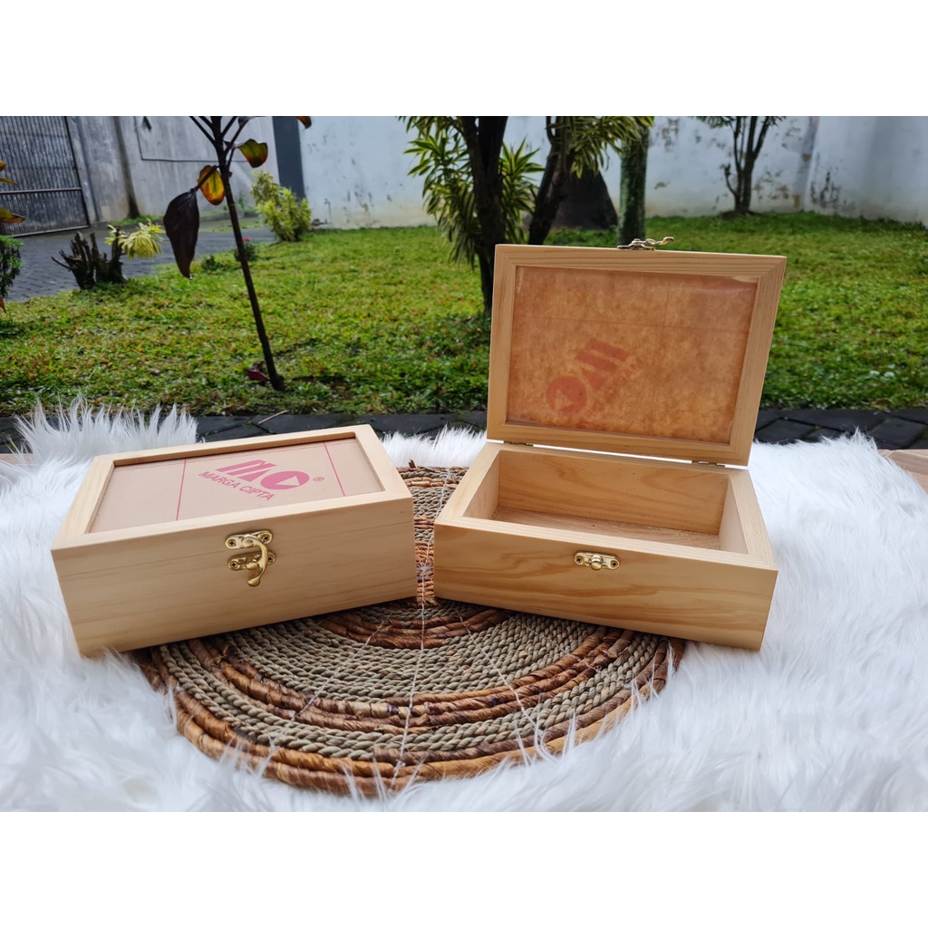 Kotak Mahar 15x20 - Box Mahar 15x20 -Box Kayu Rustic 15x20