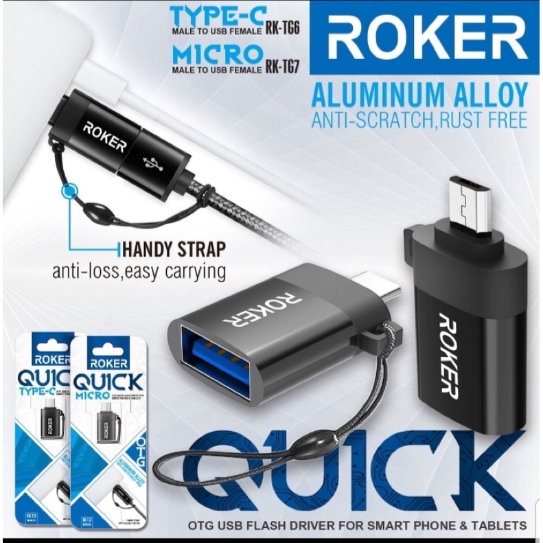 OTG ROKER QUICK MICRO. TYPE C ORIGINAL