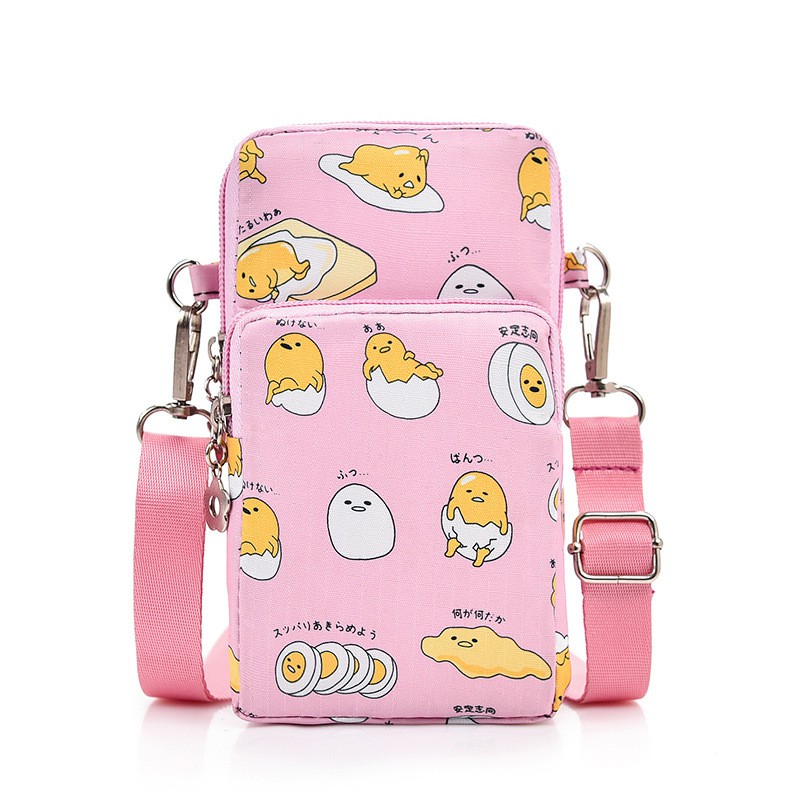 1001 IMPORT TAS DOMPET MINI WANITA GUDETAMA LAZY EGG YOLK !!! - 3 VARIASI