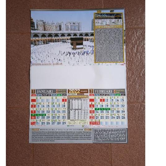 7YJ KALENDER ISLAM 2022 LENGKAP GAMBAR MASJID DH80 Best )人