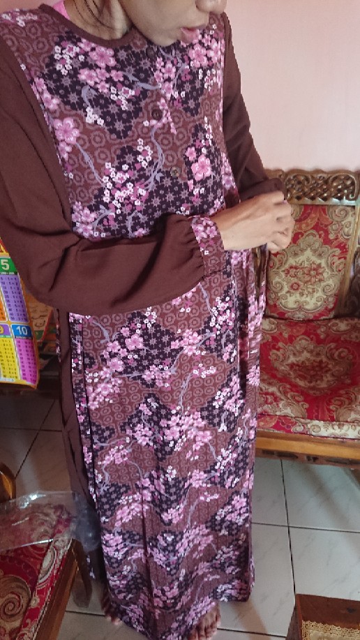 Ayudisa Dress / Gamis Batik Busui By Yasmeera