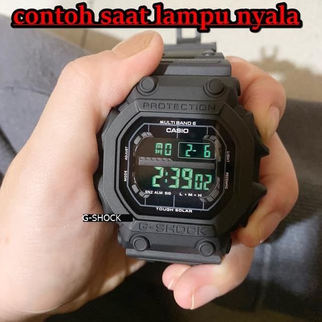 New Promote SALE !!!! JAM TANGAN PRIA G-SHOCK CASIO G-GX-56 FULL HITAM FULL BLACK TALI HIJAU FULL HIJAU