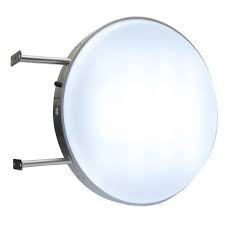 ROUND LIGHT BOX DIAMETER 50CM 2SISI FULL ACRYLIC