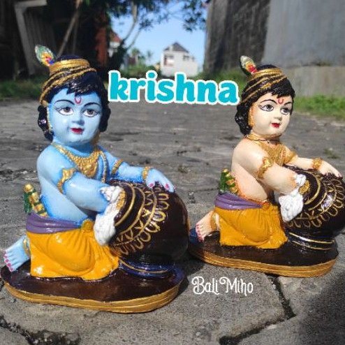 PATUNG KRISHNA BABY/PATUNG KRISNA KECIL/PATUNG KRISHNA RESIN/PATUNG KRESNA BAYI/PATUNG DEWA