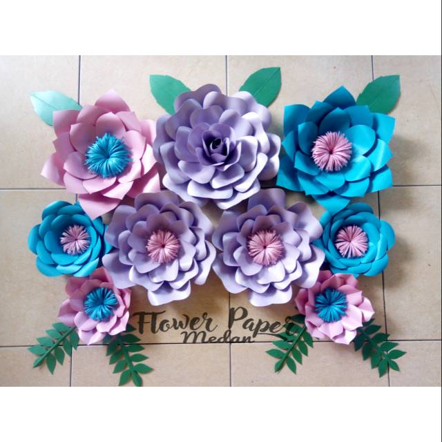 

PREMIUM paper flower / flower paper termurah