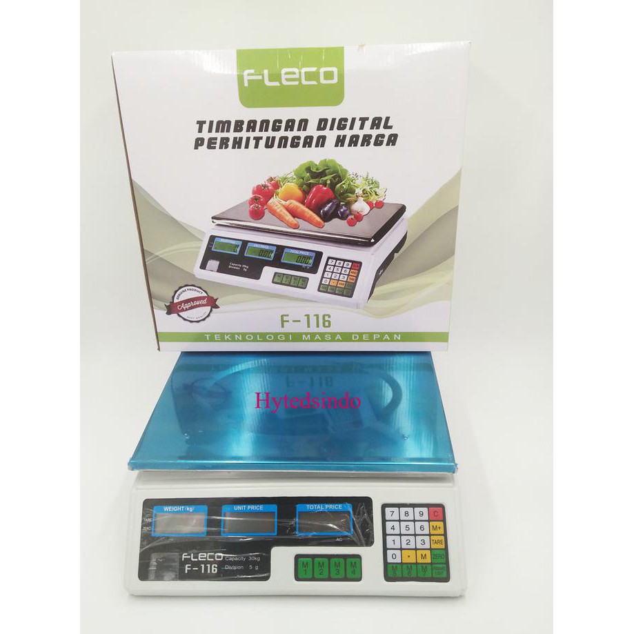 Akurat Timbangan Digital Laundry Buah Fleco F 116 Kapasitas 30