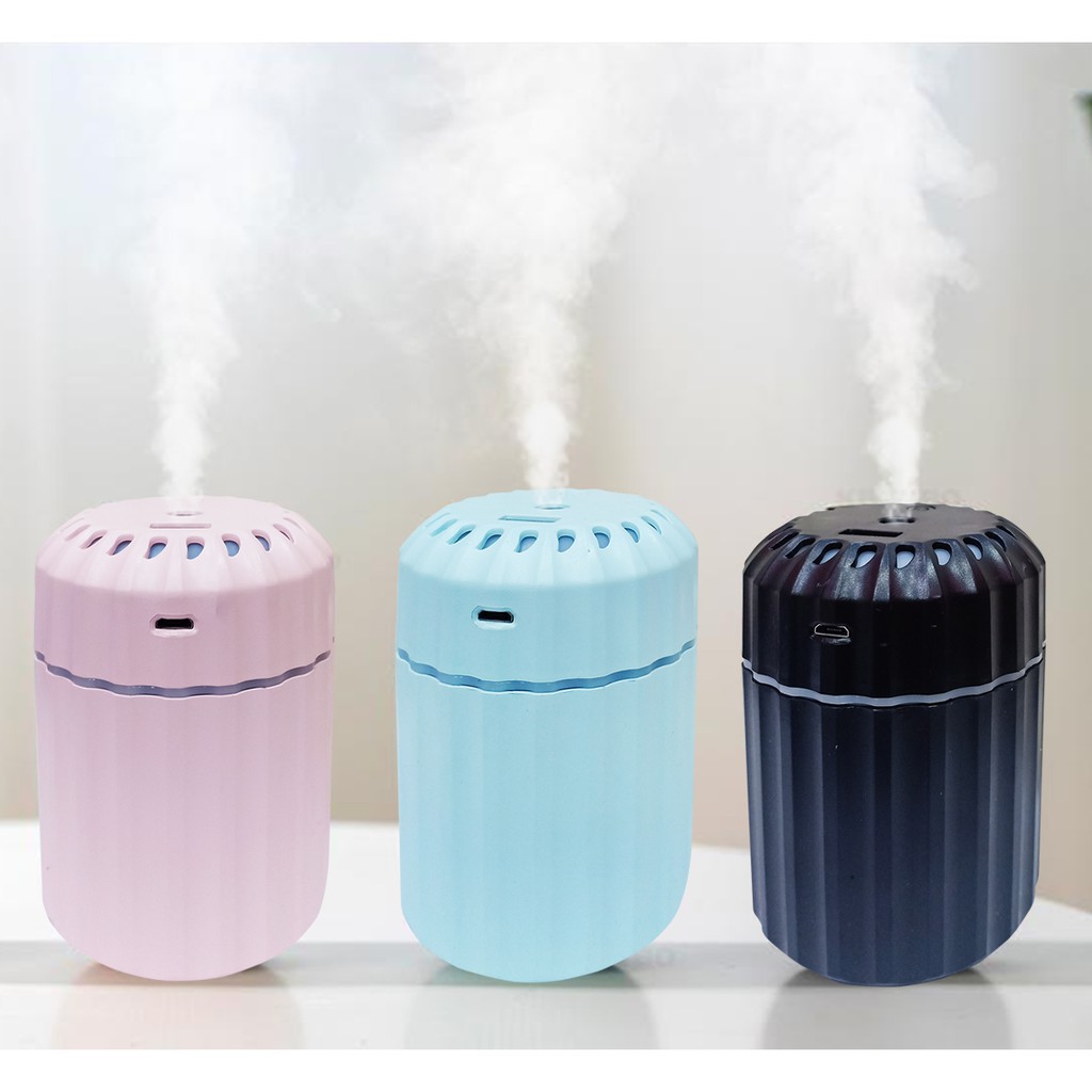 Aroma Theraphy Diffuser Usb Mini 200ml A8 / Pelembab Udara LED Light / Air Humidifier