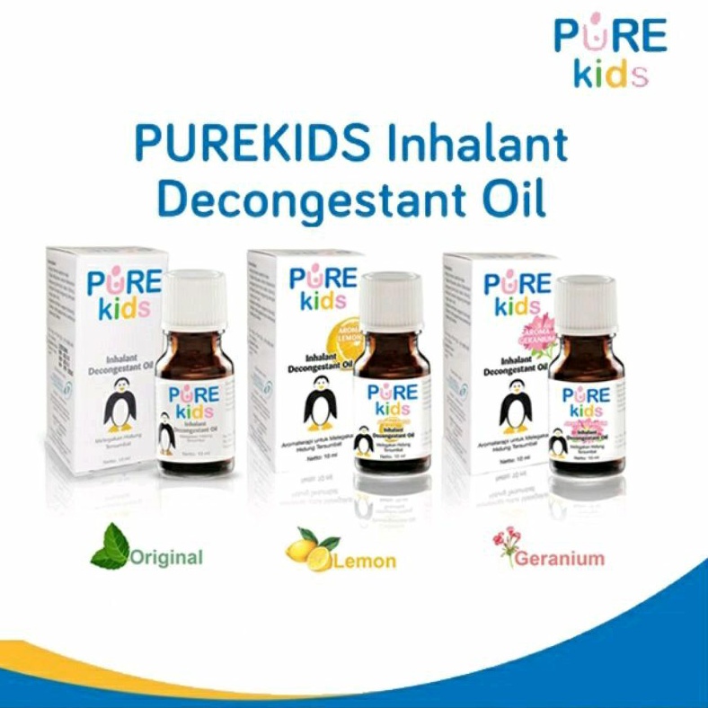 Pure Kids Baby Inhalant Decongestant oil / Pure BB With Ecalyptus Oil Aromatherapi 10ml