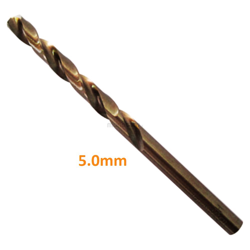Mata bor stainless besi kayu 5mm RYU drill bits HSS COBALT kuat tajam tahan lama