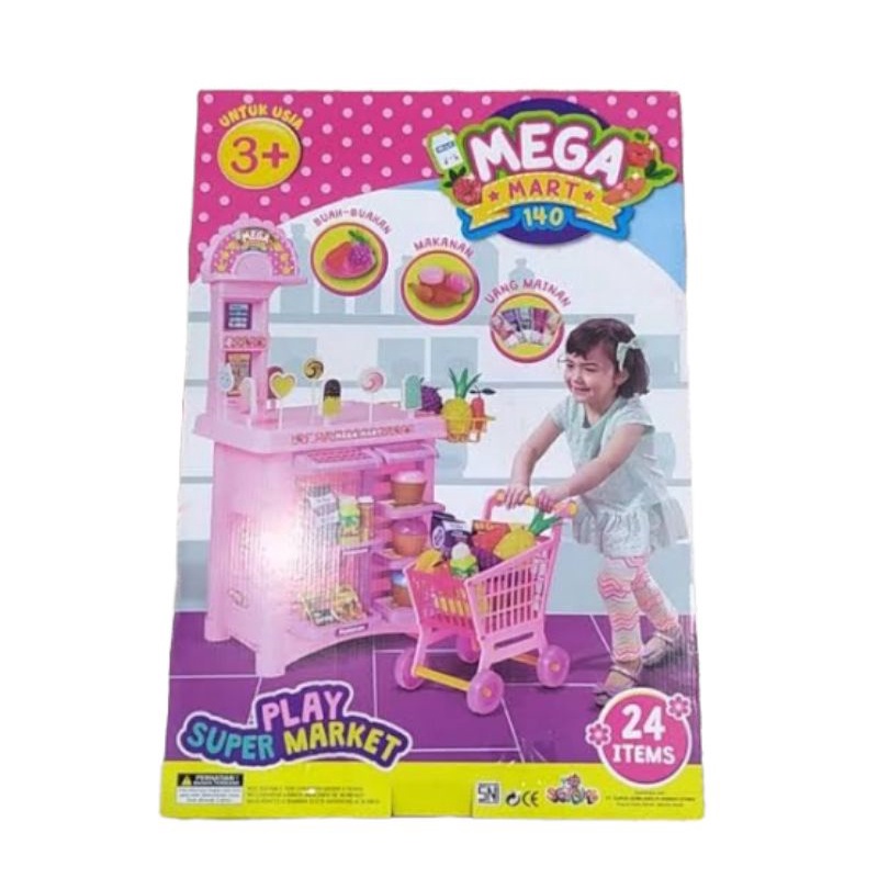 MegaMart 140 Mainan Anak Playset