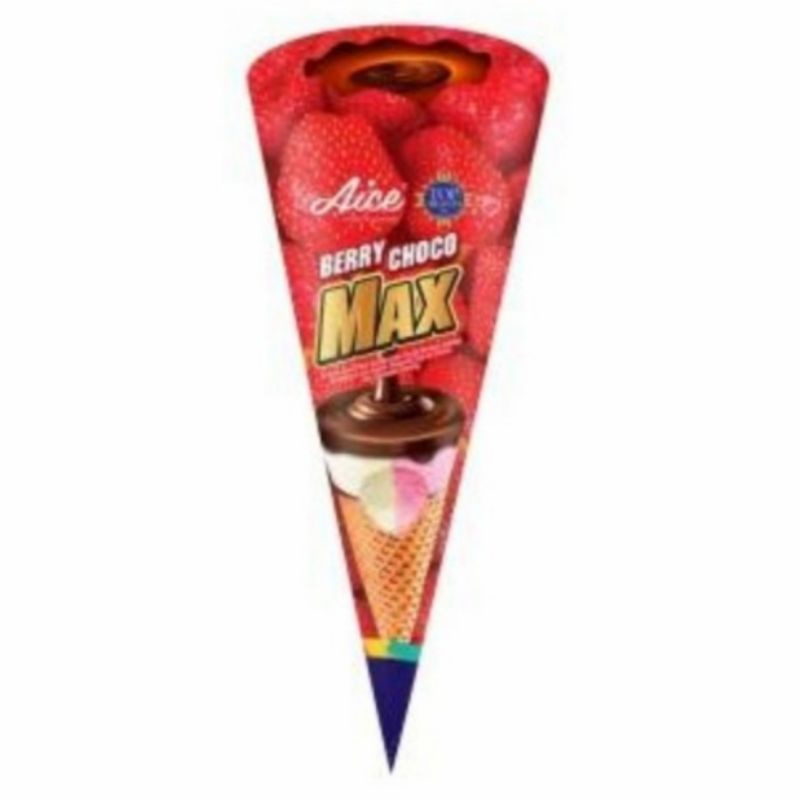 Aice Berry Choco Max Cone