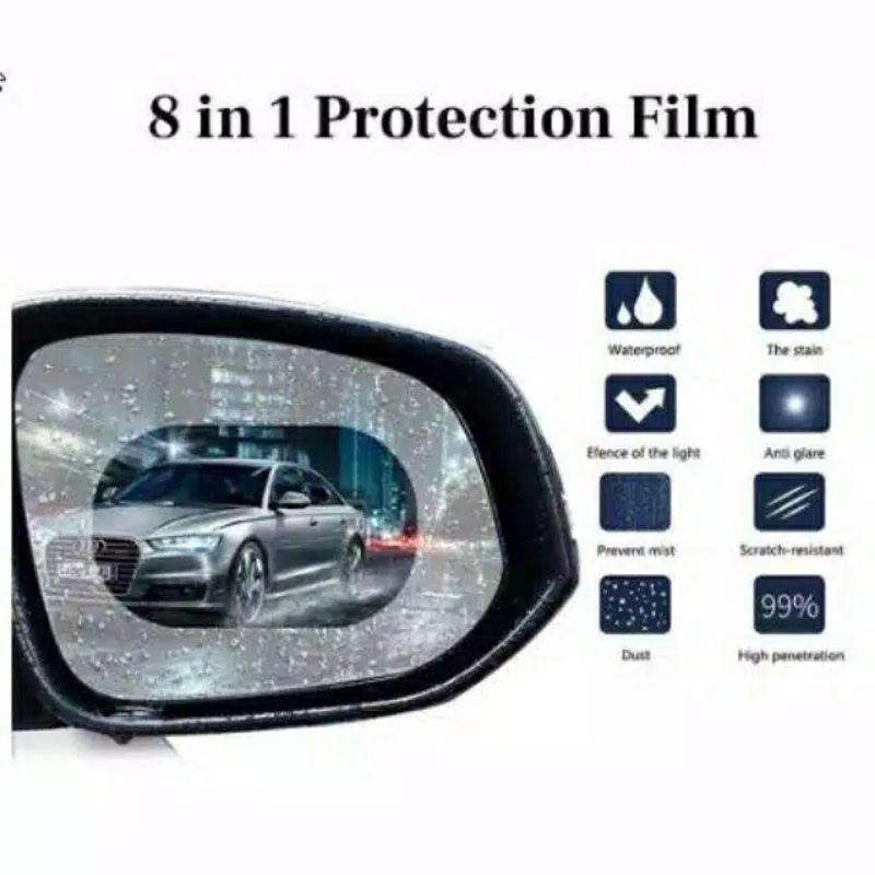 Anti Fog /Embun Spion Mobil Antifog Anti Fog OVAL isi 2 pcs