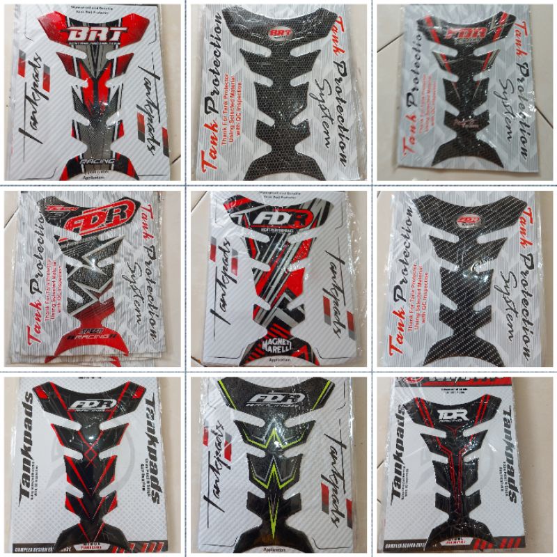 STICKER EMBLEM TANKPAD TANK PAD MOTOR PROTECTION TIMBUL 3