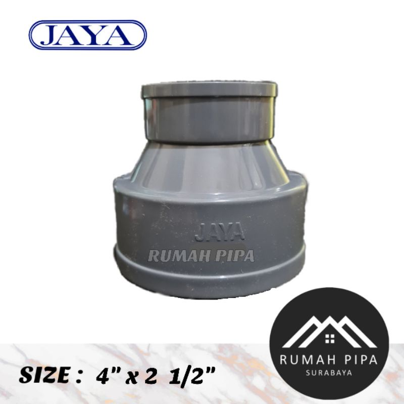 Reducer Sock 4” x 2 1/2” DV / Verlop Sock 4" x 2 1/2" DV - JAYA