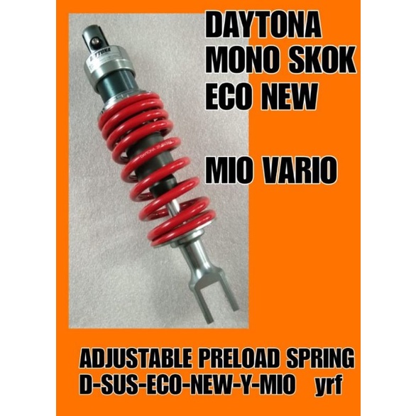 SHOCKBREAKER SKOK DAYTONA ECO BILLET NEW SOFT  39.4N/MM 305MM MIO BEAT VARIO