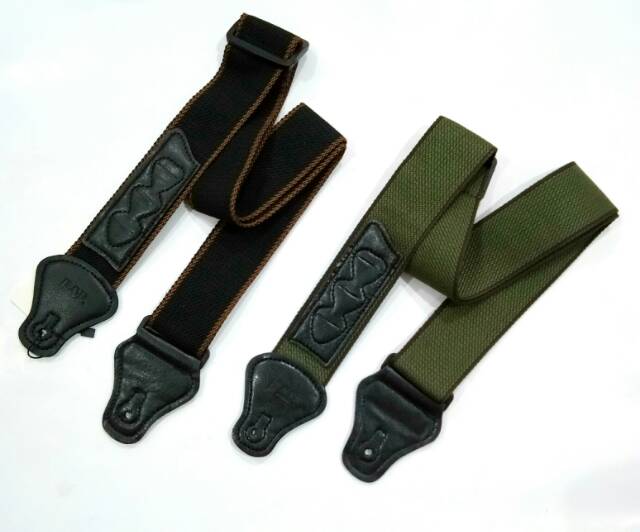 Strap gitar P&amp;P sabuk gitar dengan slot pick GS05 guitar strap