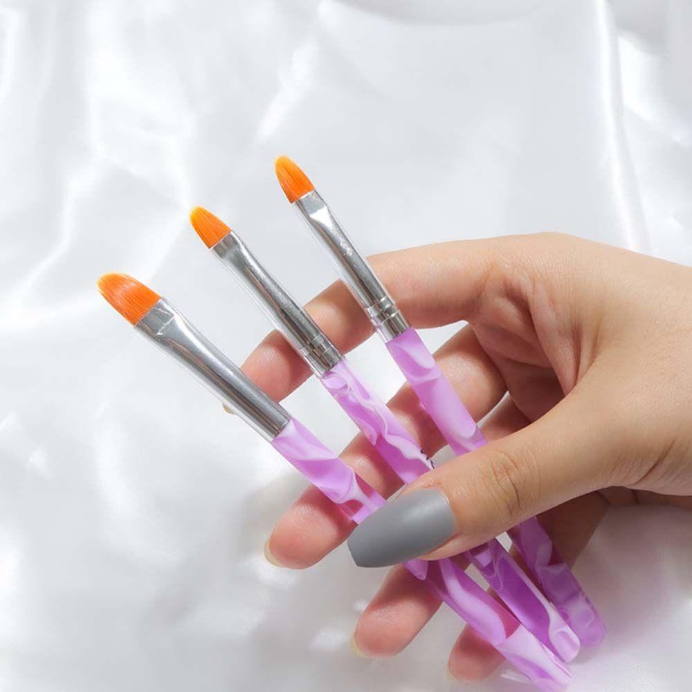 AUGUSTINA Agustina Nail Art Liner Pen Wanita 7 Pcs/set 3D Nail Tips Tarik Sikat Kawat UV Gel Ekstensi Aksesoris Kuku Nail Painting Pen