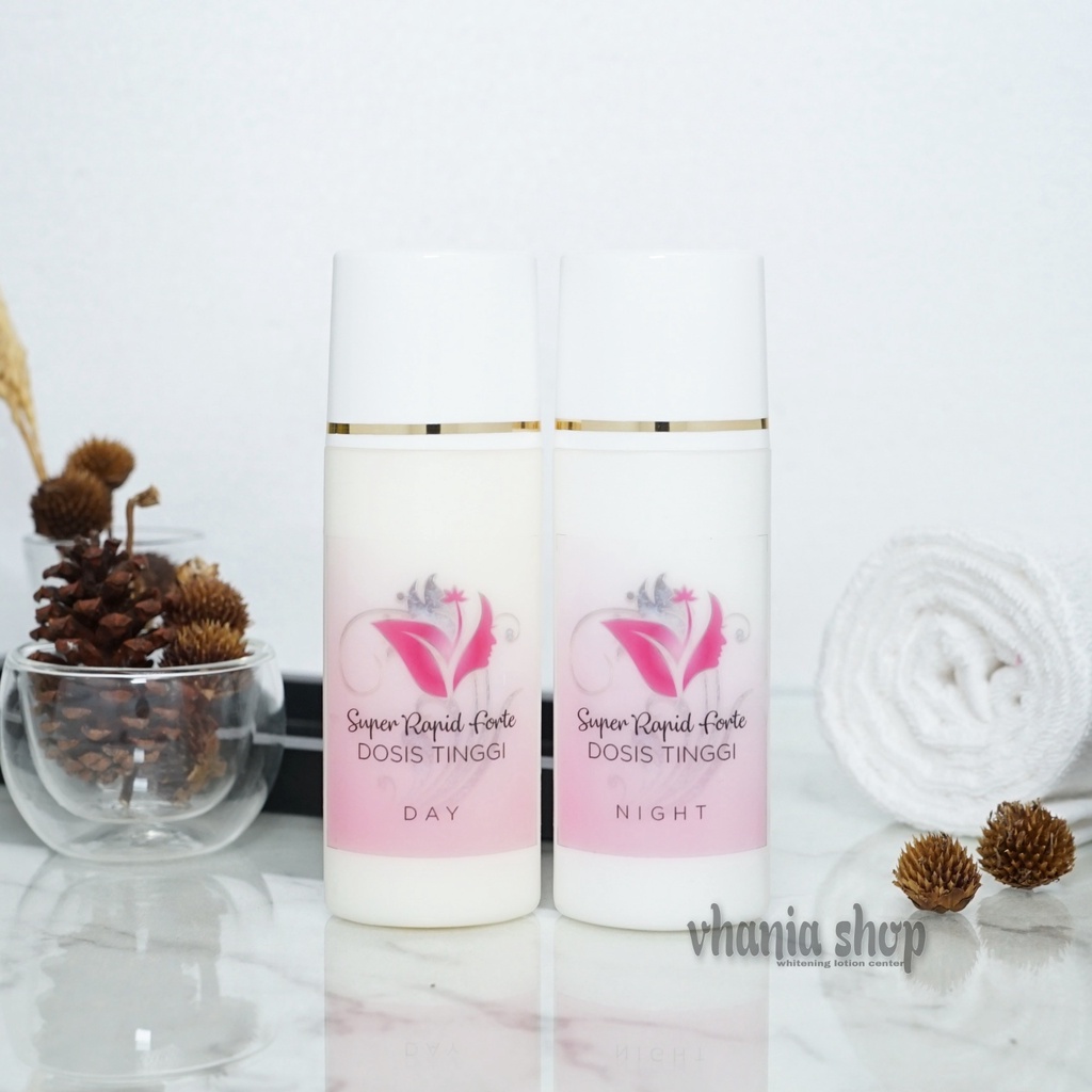 [ORIGINAL] HANDBODY PEMUTIH SUPER RAPID FORTE LOTION DOSIS TINGGI/ HB EXTRA WHITENING BPOM