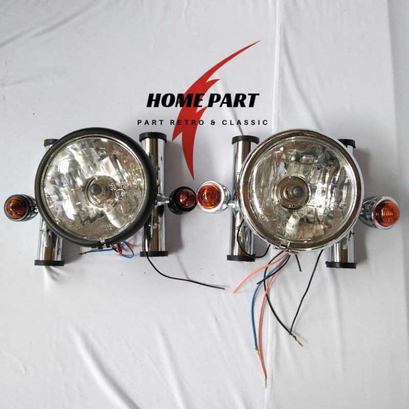 PAKET LAMPU DEPSN CB GL MP TIGER JAPSTYLE LAMPU DEPAN CB GL MP JAPSTYLE