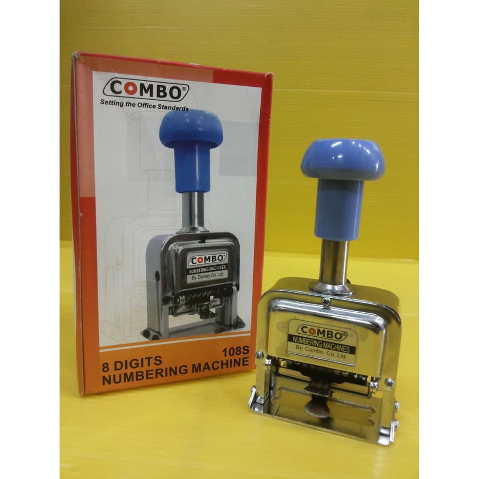 

Stempel Cap Angka Nomor 8 Digit Otomatis Combo