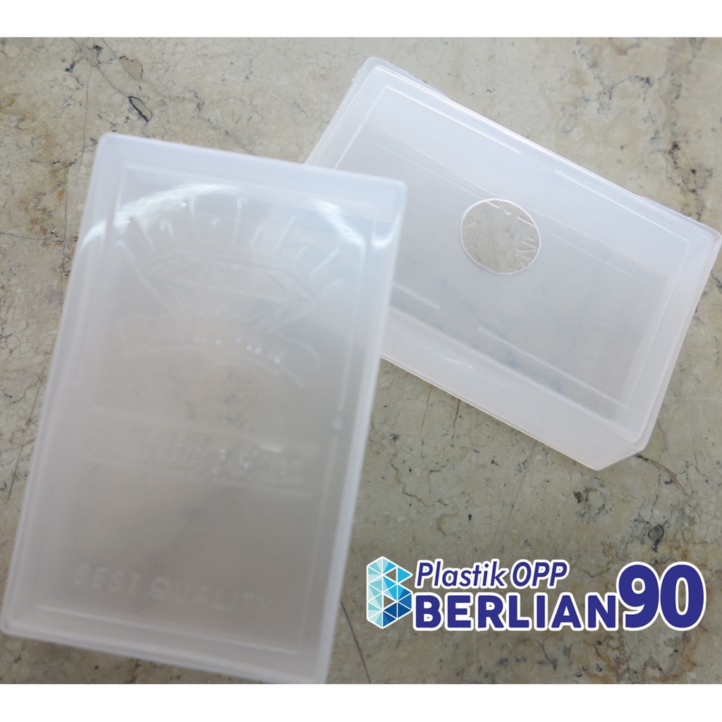 

Box Kartu Nama Plastik / Kotak Kartu Nama Plastik / Name Card Box