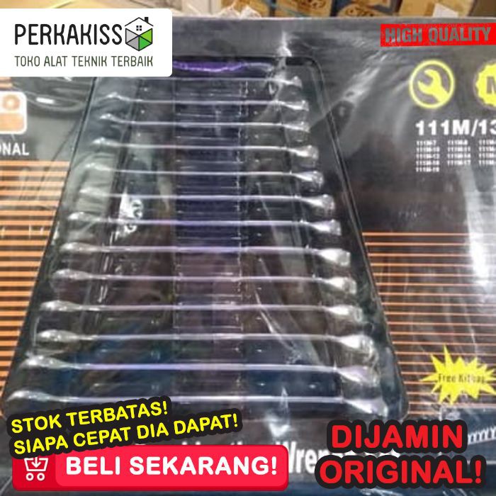 Kunci Ring Pas Bahco 13 Pcs Combination Wrench Set 13Pcs K131