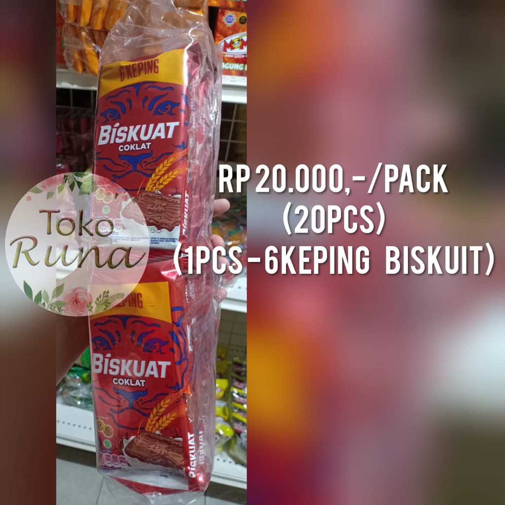 

Biskuit Biskuat Coklat (20pcs)