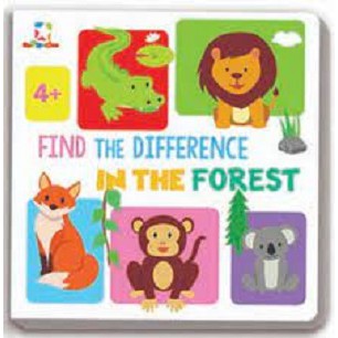 Buku Opredo Find The Difference - In The Forest by Tim Opredo