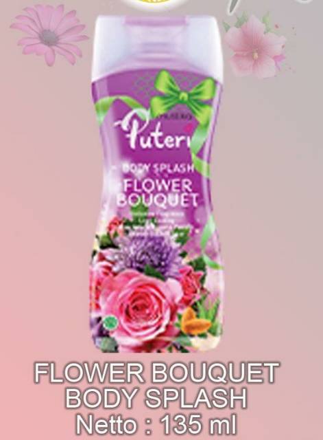 PUTERI BODY SPLASH MUSTIKA RATU 135 ML ~ ORIGINAL 100 %