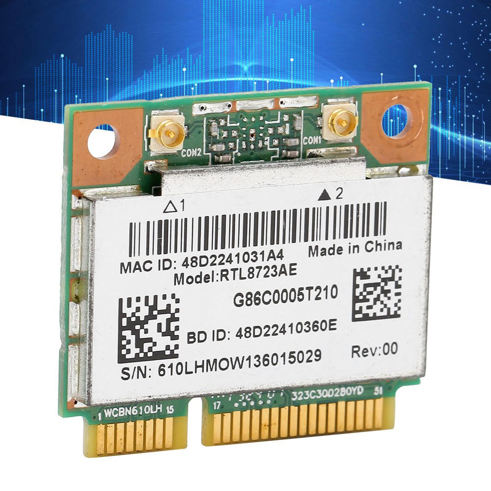 AR9285 AR5B95 Half Height Mini PCI-E 150Mbps Wireless Wlan WiFi Card For Atheros