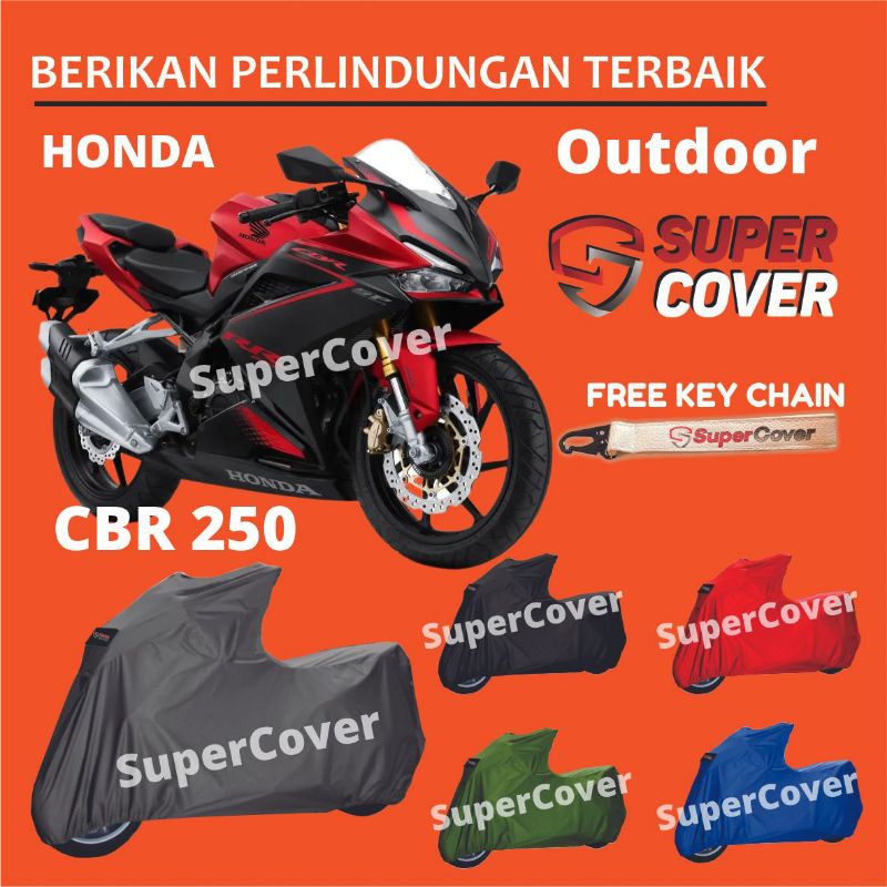 Cover Motor Sarung Motor Selimut penutup Body Motor CBR 250 CC Super Cover outdoor Anti Panas Air