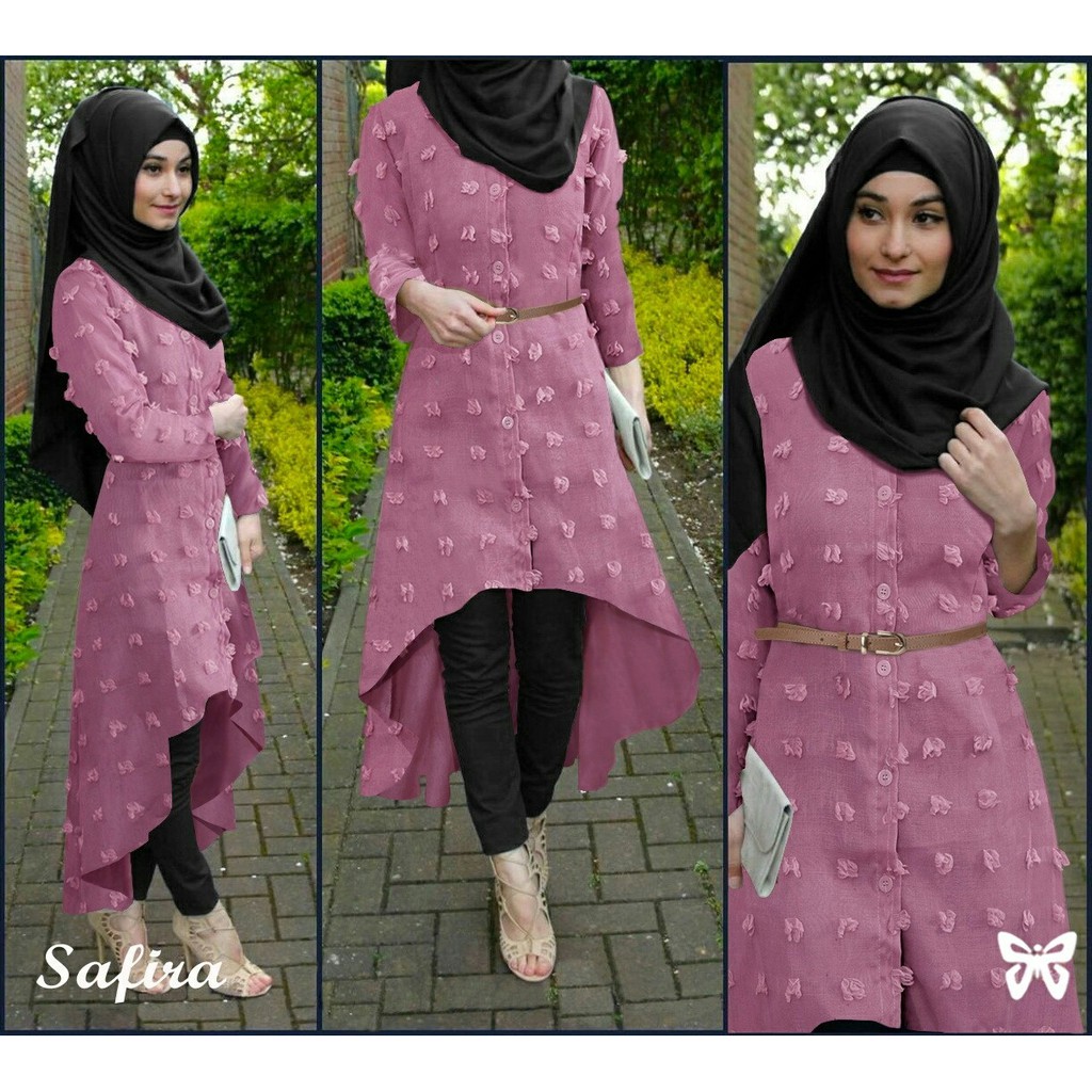 Safira Rubiah (tanpa pasmina) 9Warna