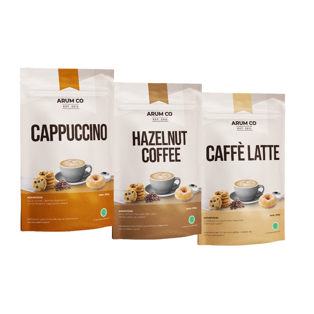

ARUM CO 500 gr-SERBUK MINUMAN DAN MAKANAN-POWDER DRINK-VARIAN RASA INSTANST COFFEEA-KIOS BAHAN KUE