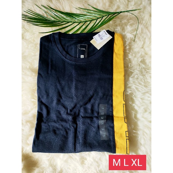 Kaos T zone pria  pendek spesial ukuran XL