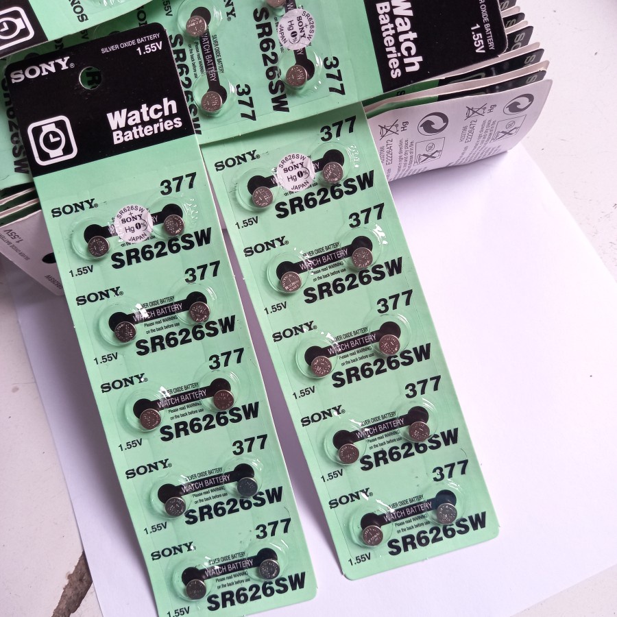 {HMN17} batre Sony SR 626 SW / 377 batre sony murah batre jam tangan