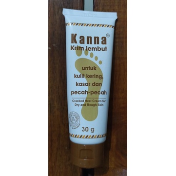 Kanna Cream 30 Gram/untuk kulit kering/kasar/pecah pecah