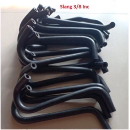 Selang  Fungsi Universal Oli / Bensin/Air/Gas Bentuk pancing Uk. 3/8 Inc, P. 25cm Kualitas Ori harga per 1Pcs